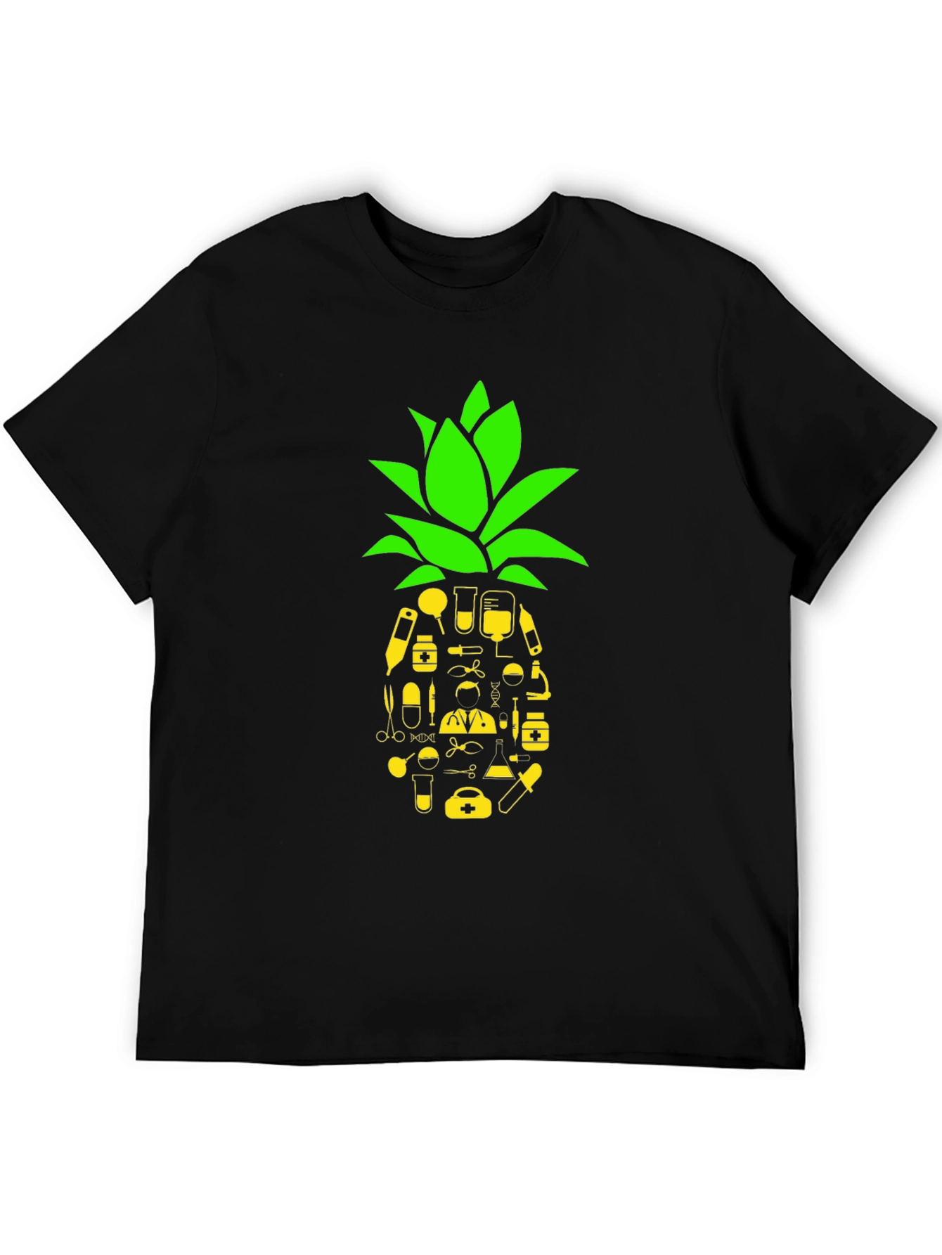 Medical Pineapple Graphic Tee