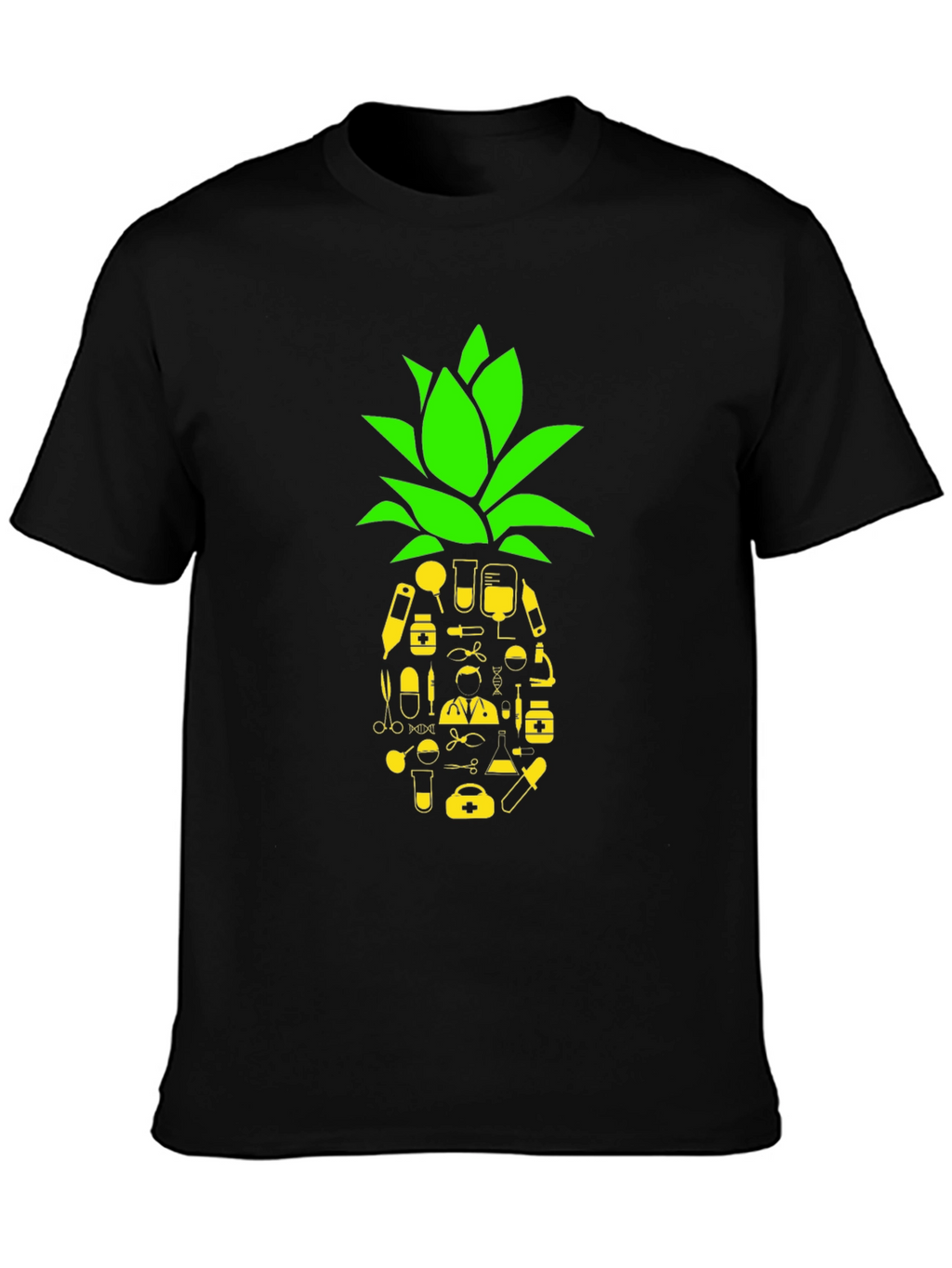 Medical Pineapple Graphic Tee