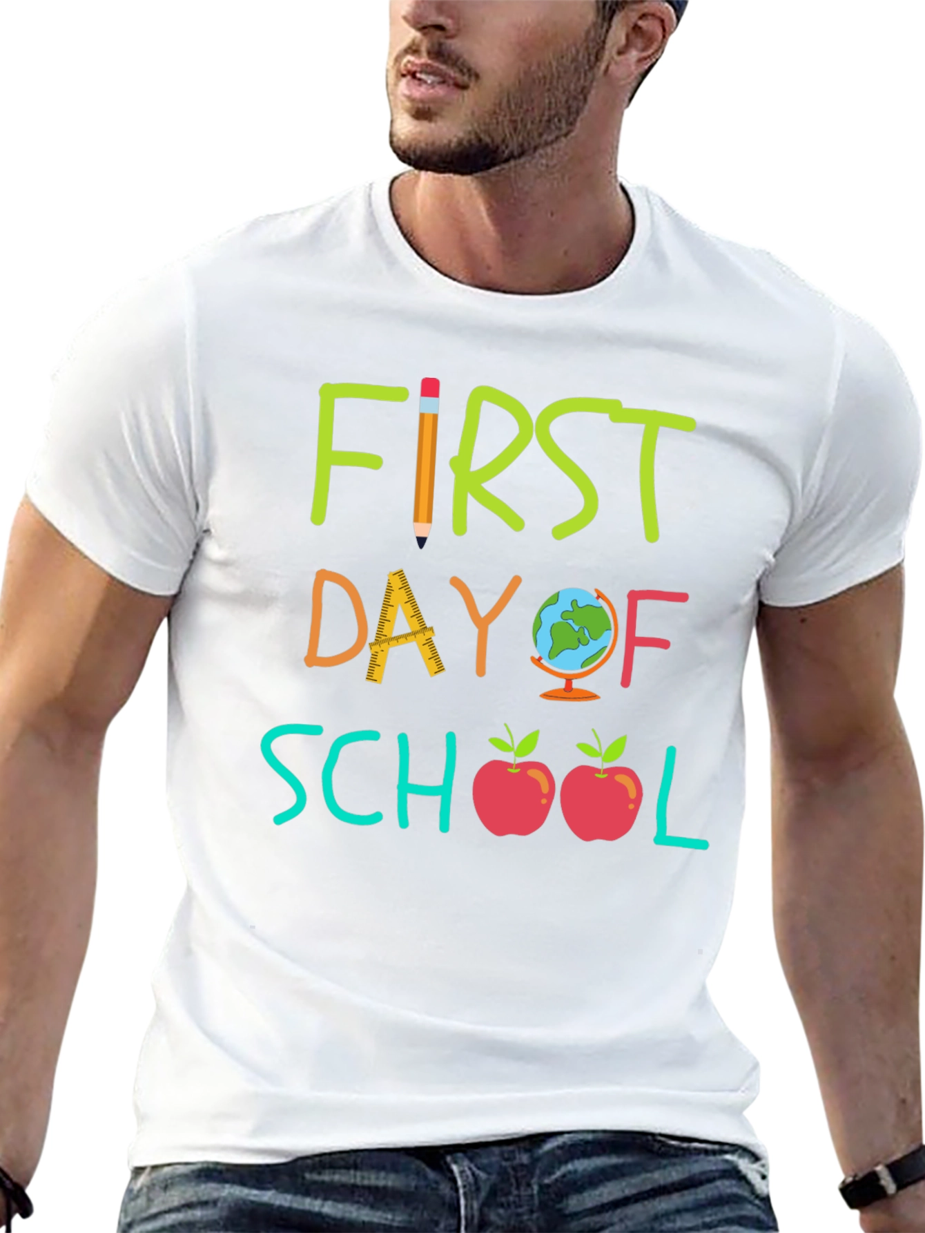 First Day of School Graphic Tee