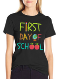 First Day of School Graphic Tee