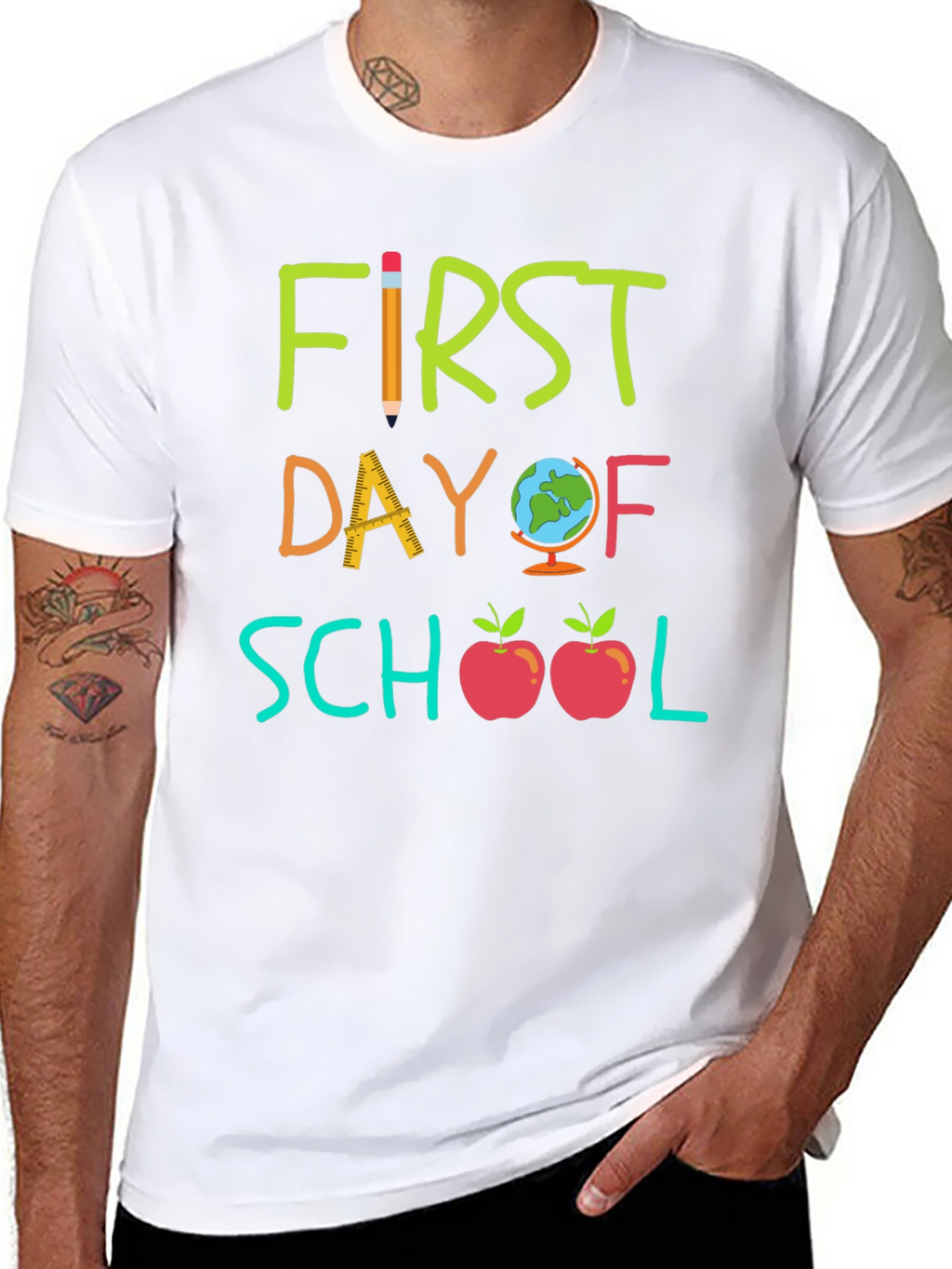 First Day of School Graphic Tee