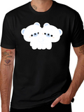 Cute Bear Hug Black T-Shirt