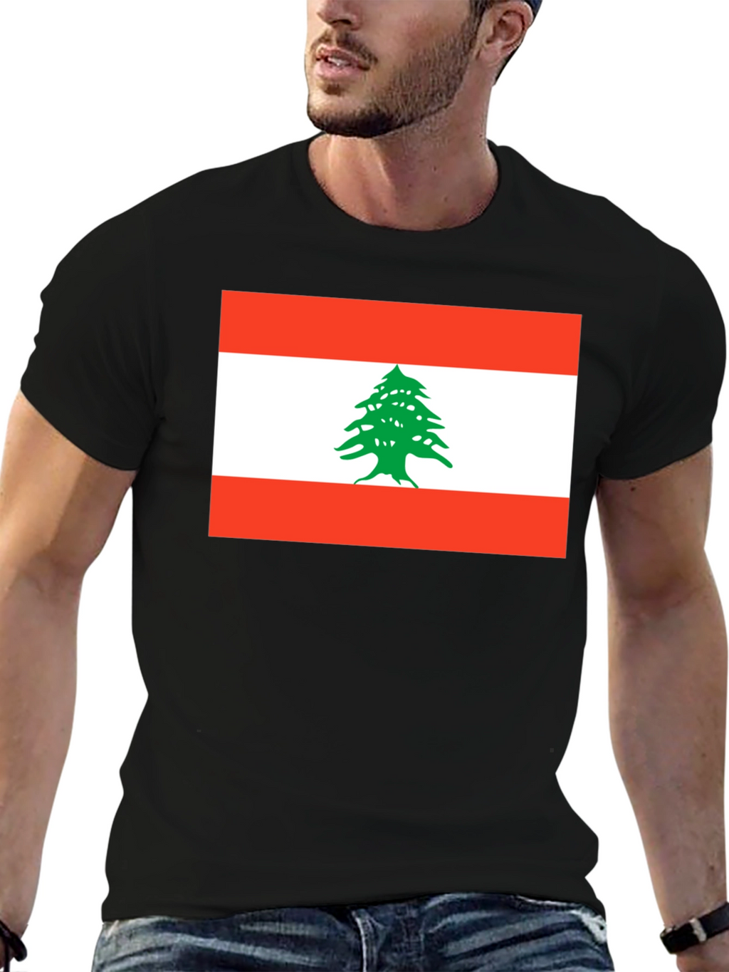 Lebanon Flag T-Shirt - National Pride Tee