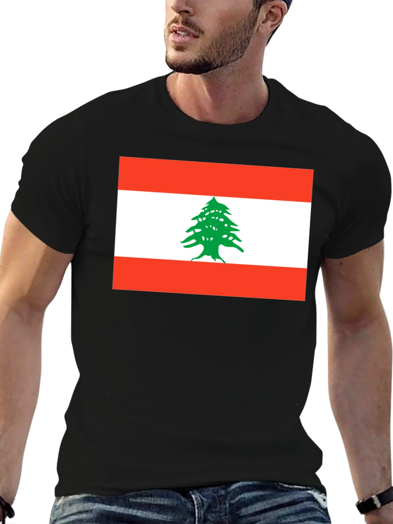Lebanon Flag T-Shirt - National Pride Tee