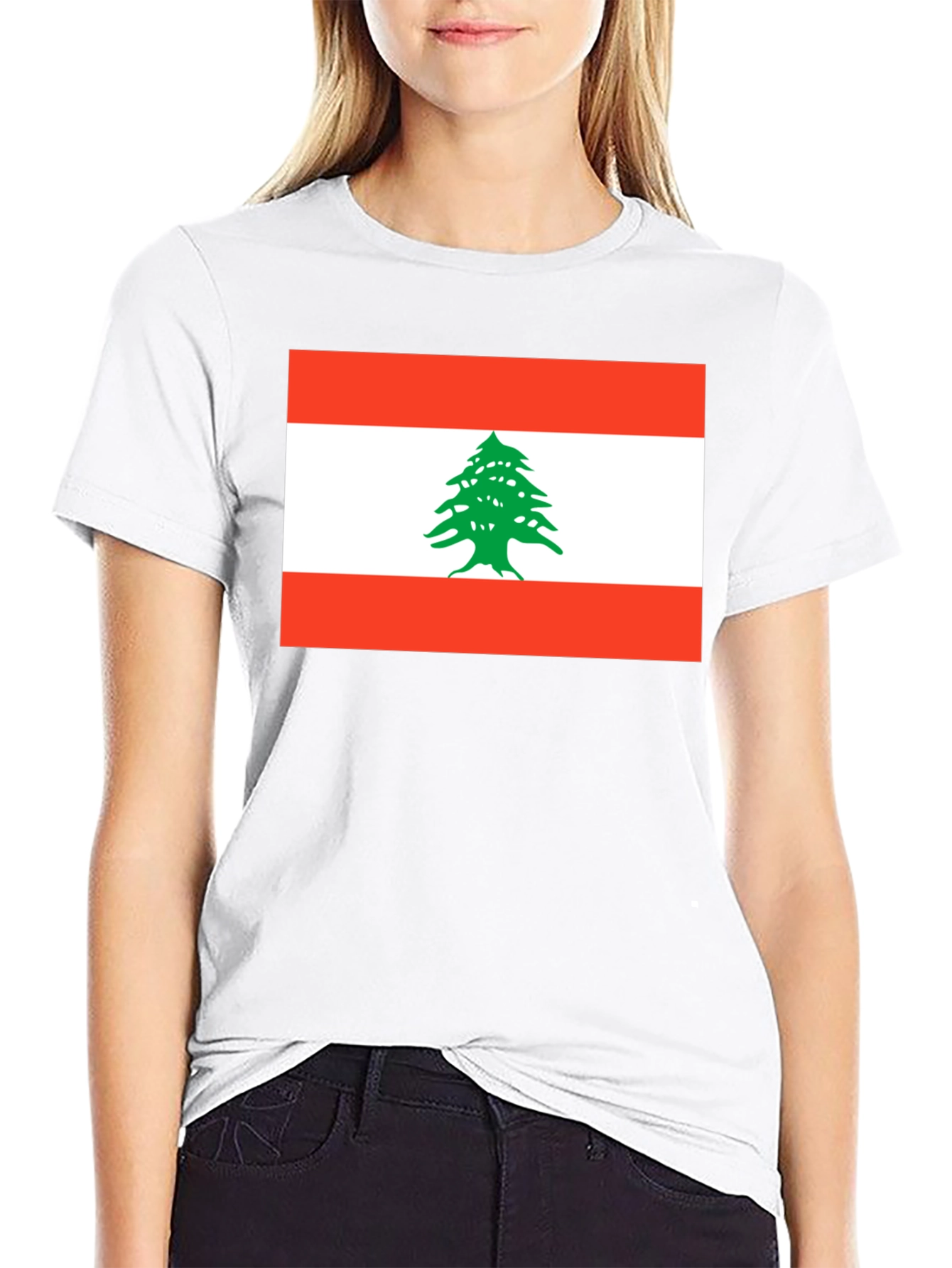 Lebanon Flag T-Shirt - National Pride Tee