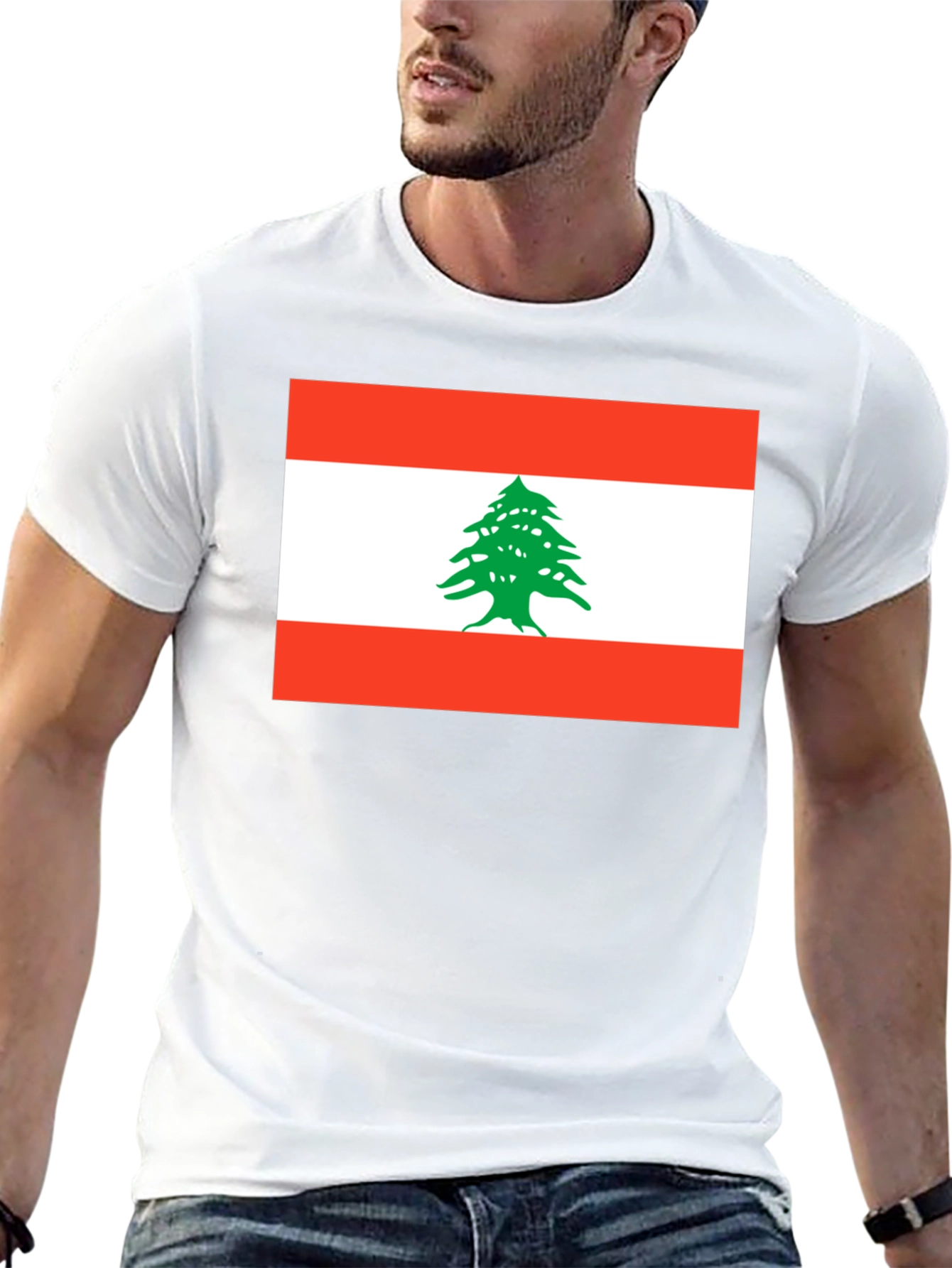 Lebanon Flag T-Shirt - National Pride Tee