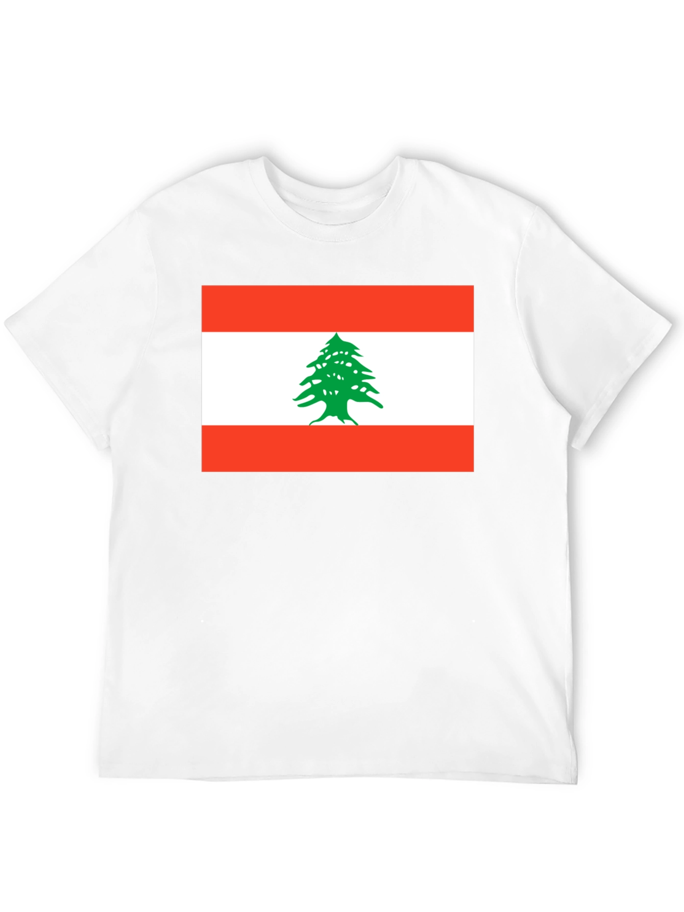 Lebanon Flag T-Shirt - National Pride Tee