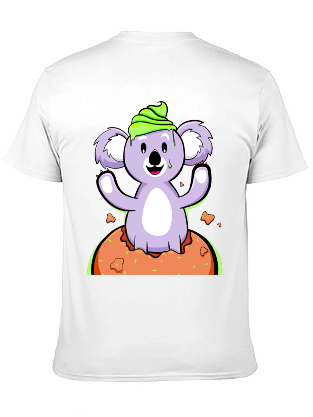 Koala Donut T-Shirt - Sweet Treat Graphic Tee