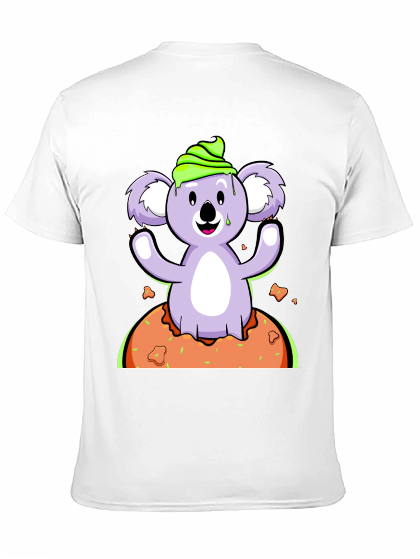 Koala Donut T-Shirt - Sweet Treat Graphic Tee