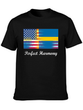 Perfect Harmony USA & Sweden Flag T-Shirt