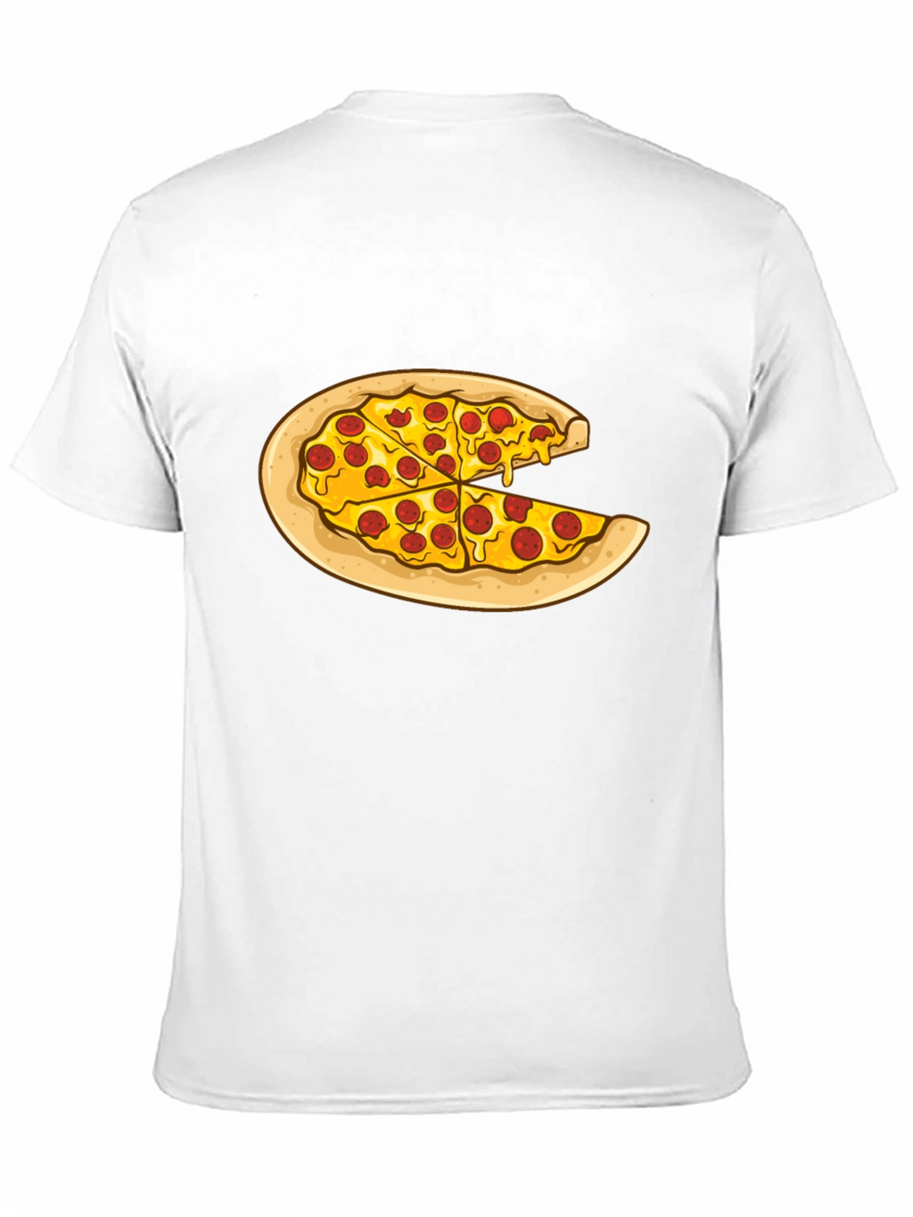 Pizza Slice Graphic Tee - Casual Comfort