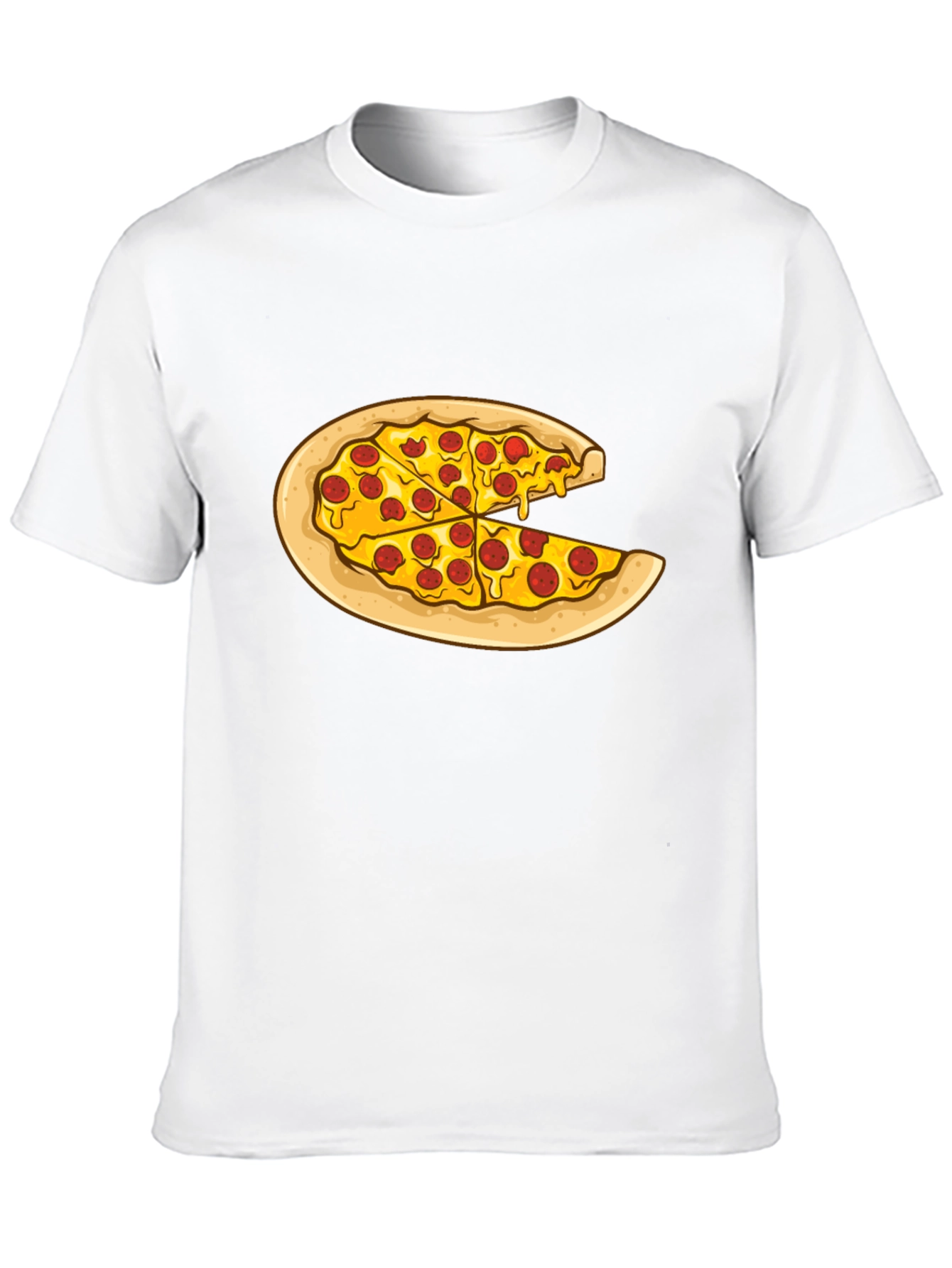 Pizza Slice Graphic Tee - Casual Comfort