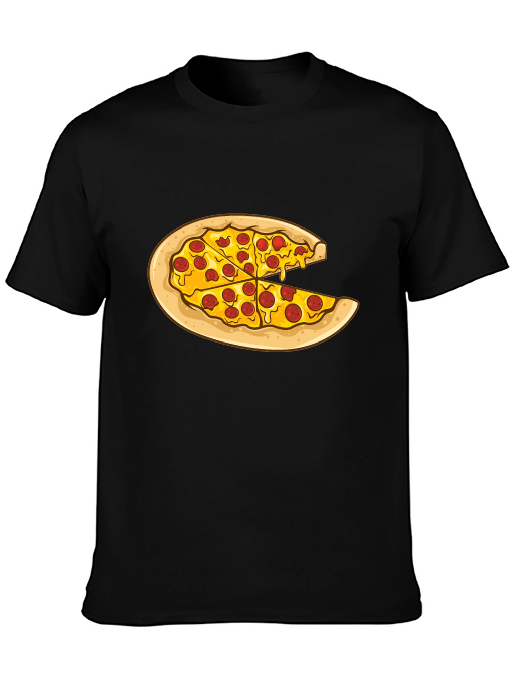 Pizza Slice Graphic Tee - Casual Comfort