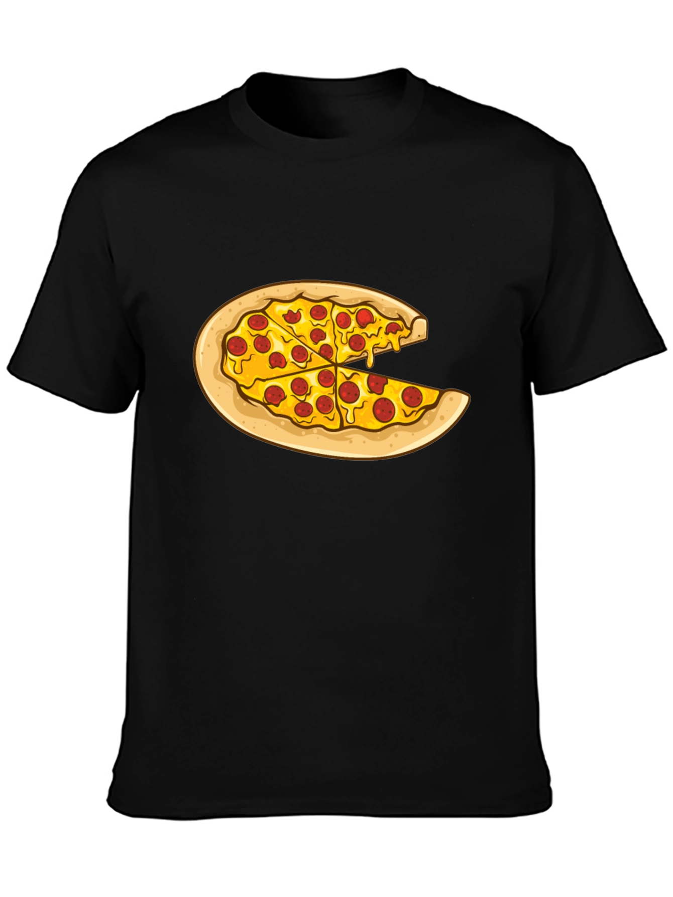 Pizza Slice Graphic Tee - Casual Comfort