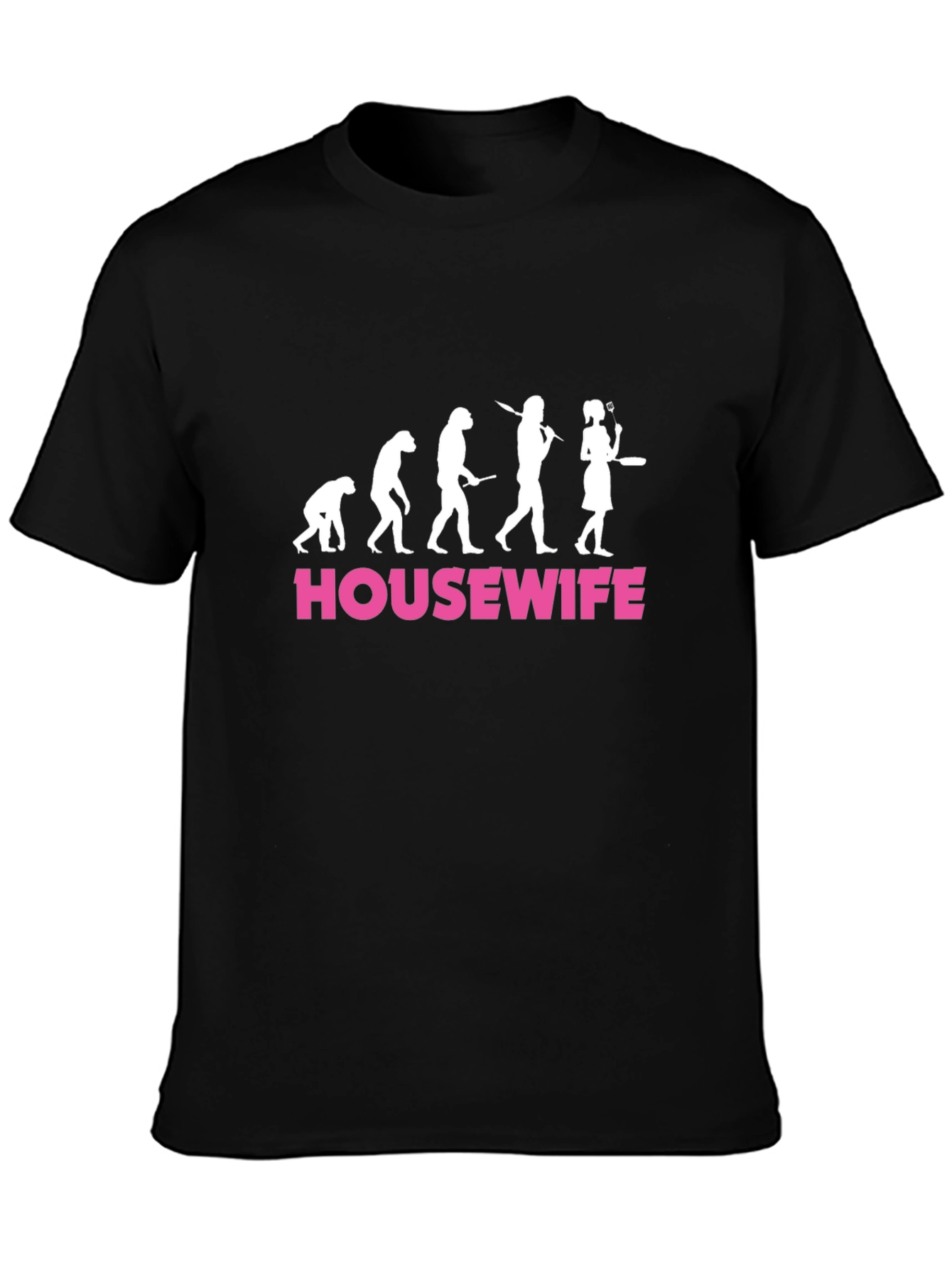 Housewife Evolution Graphic Tee - Funny Womens T-Shirt
