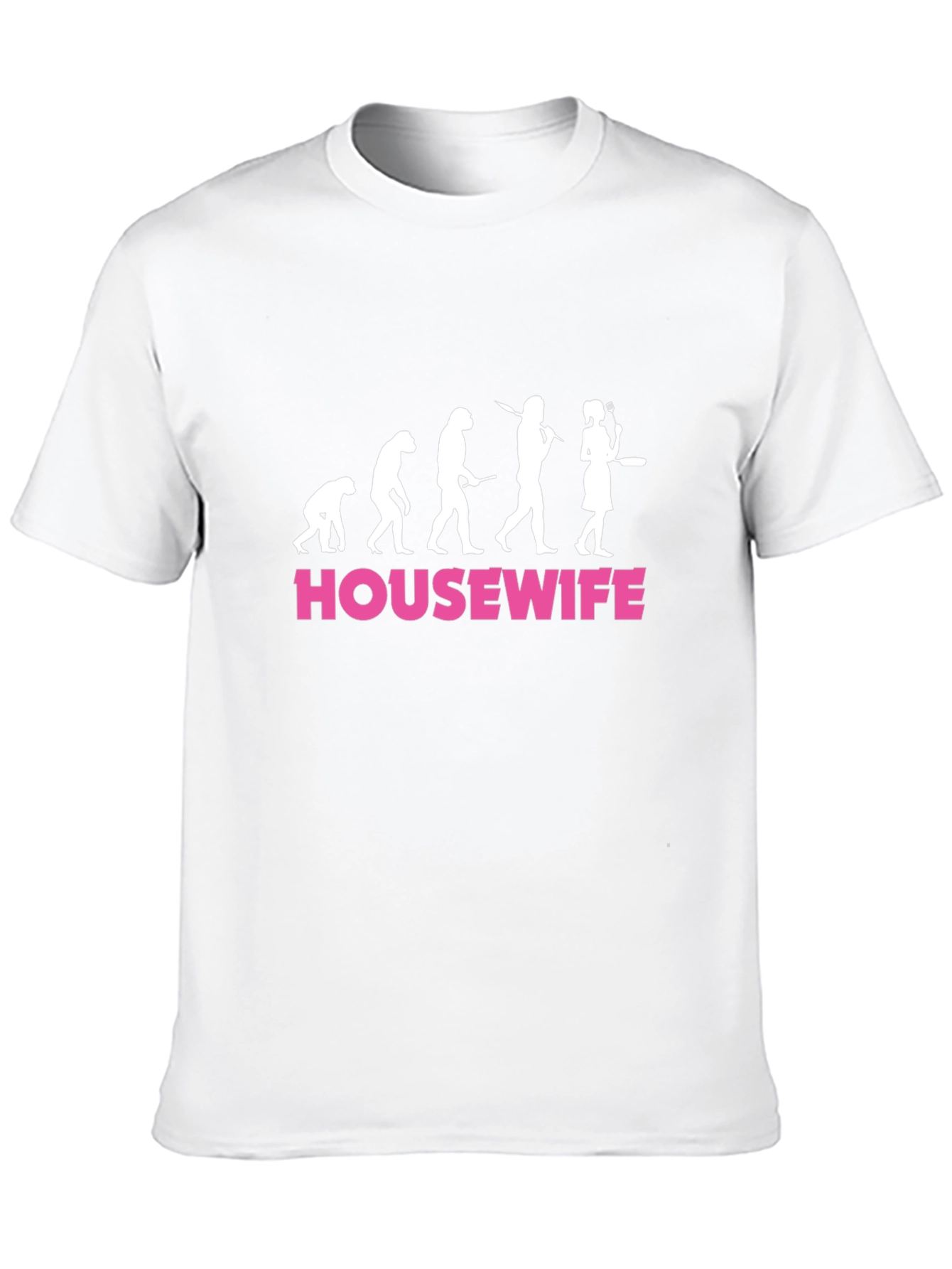 Housewife Evolution Graphic Tee - Funny Womens T-Shirt