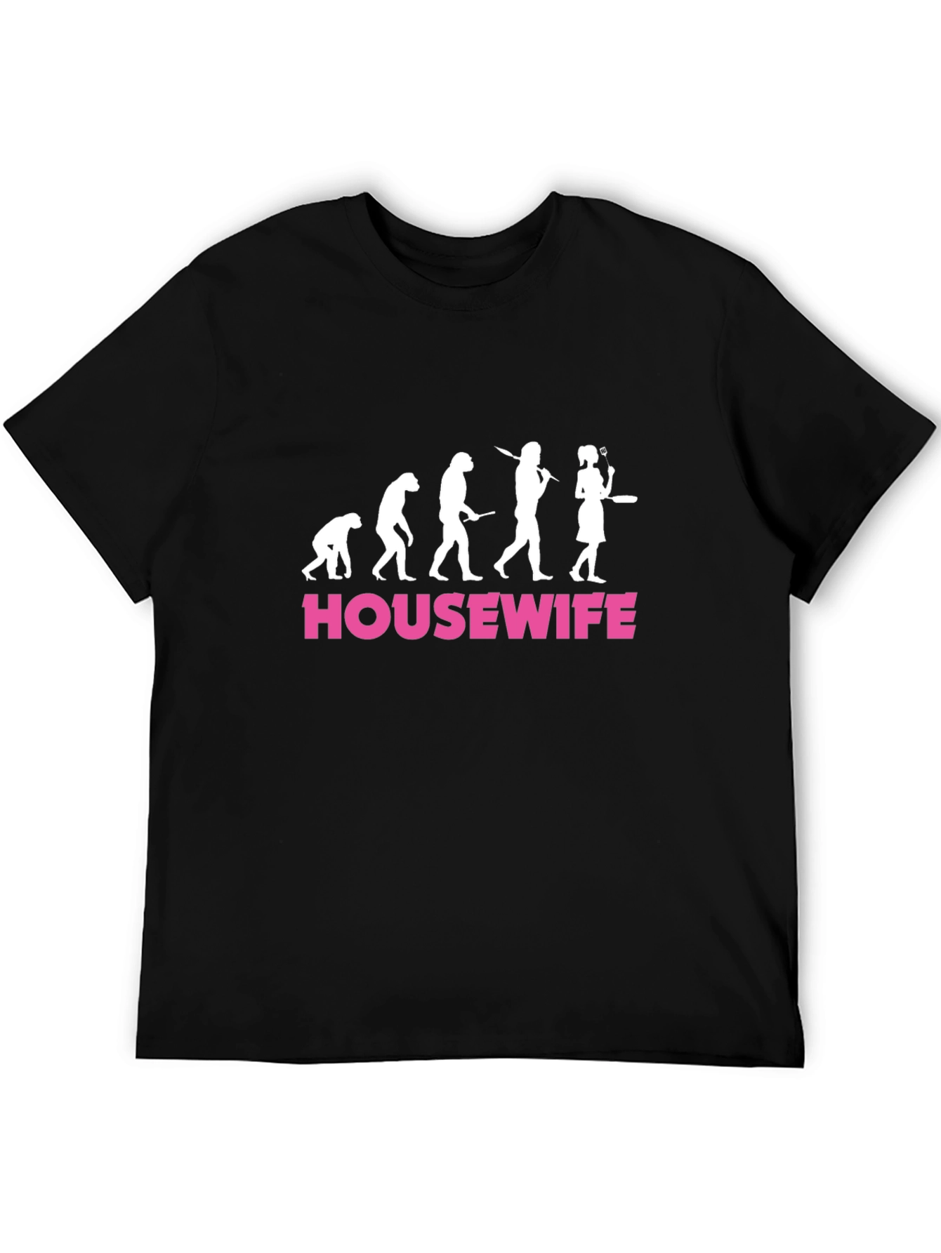 Housewife Evolution Graphic Tee - Funny Womens T-Shirt