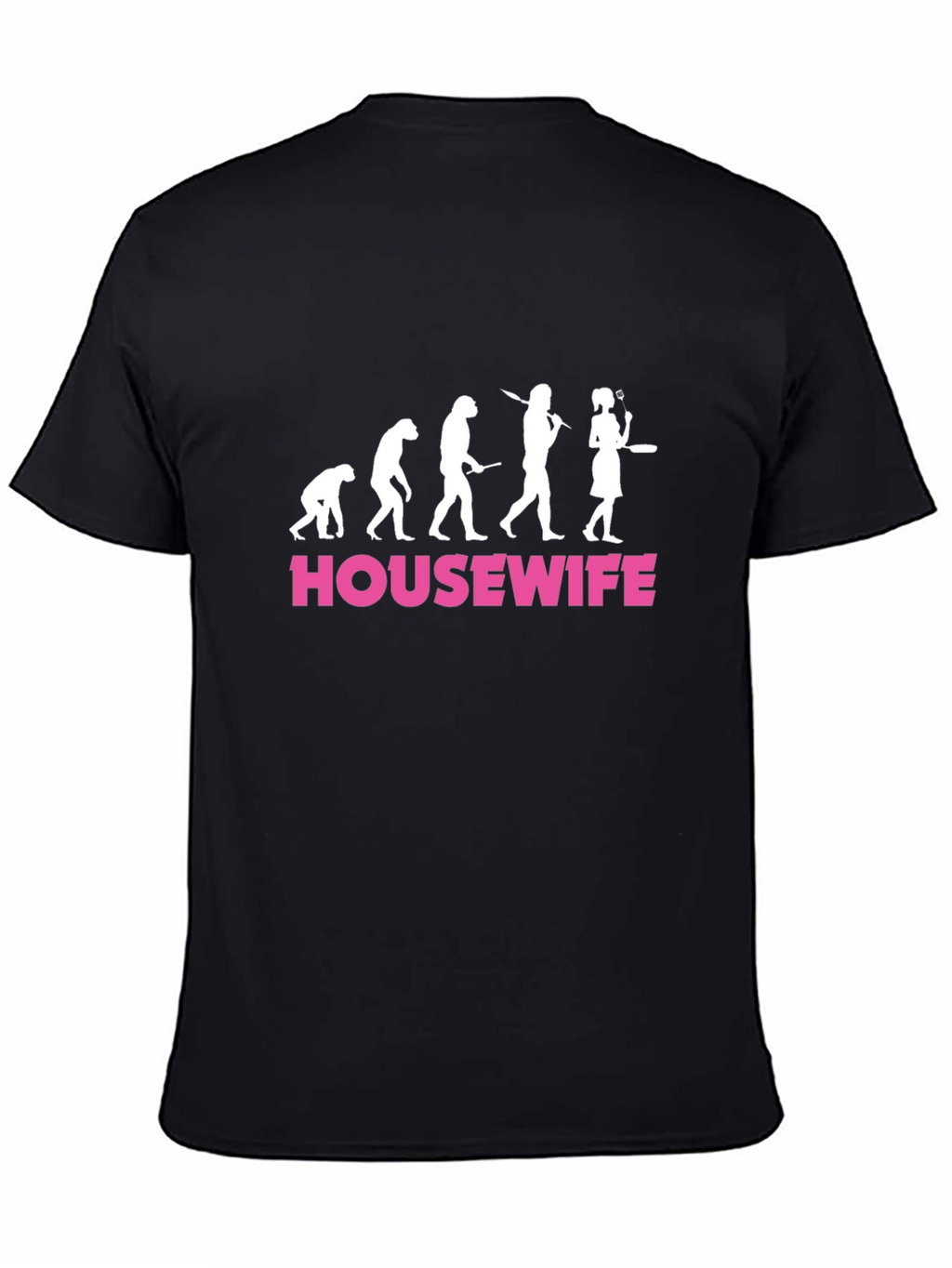 Housewife Evolution Graphic Tee - Funny Womens T-Shirt