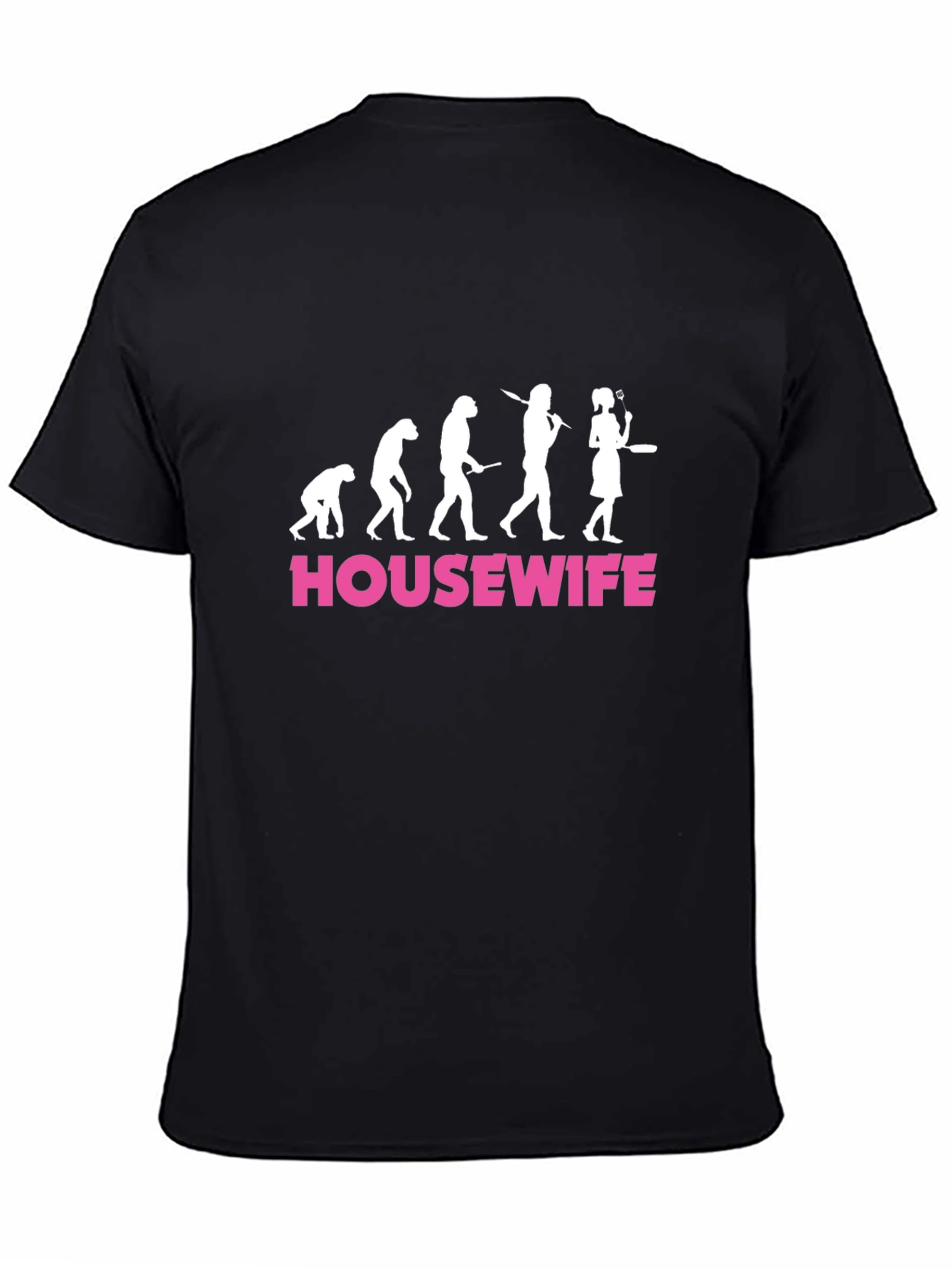 Housewife Evolution Graphic Tee - Funny Womens T-Shirt