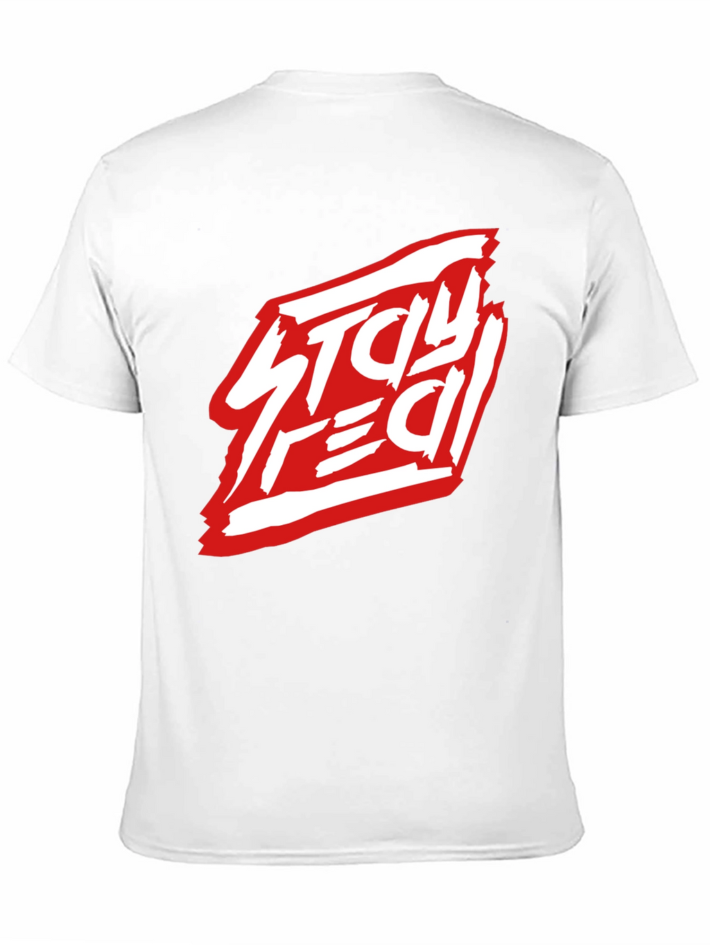 Stay Real Black Graphic Tee - Modern Streetwear Style