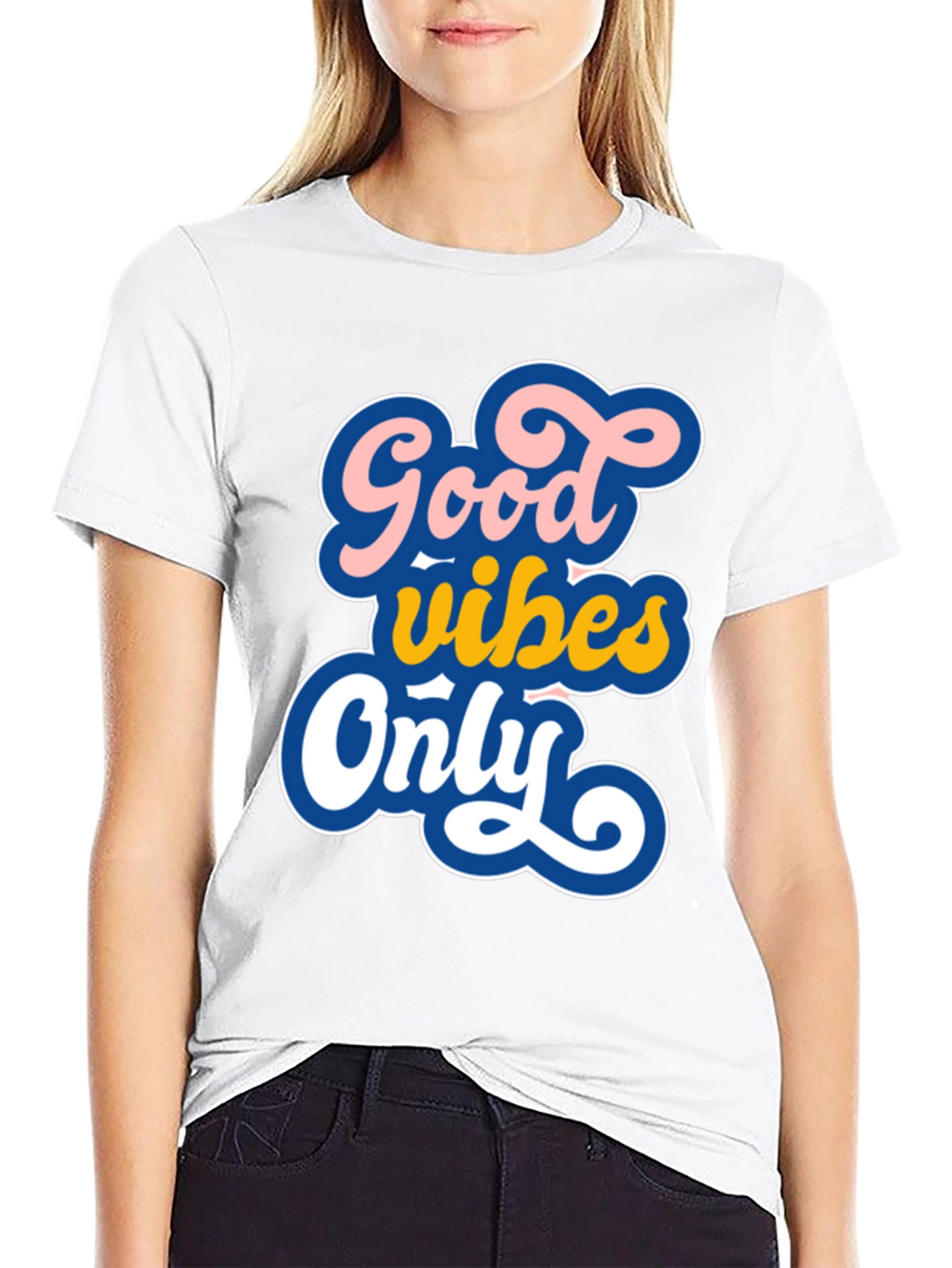 Good Vibes Only Graphic T-Shirt