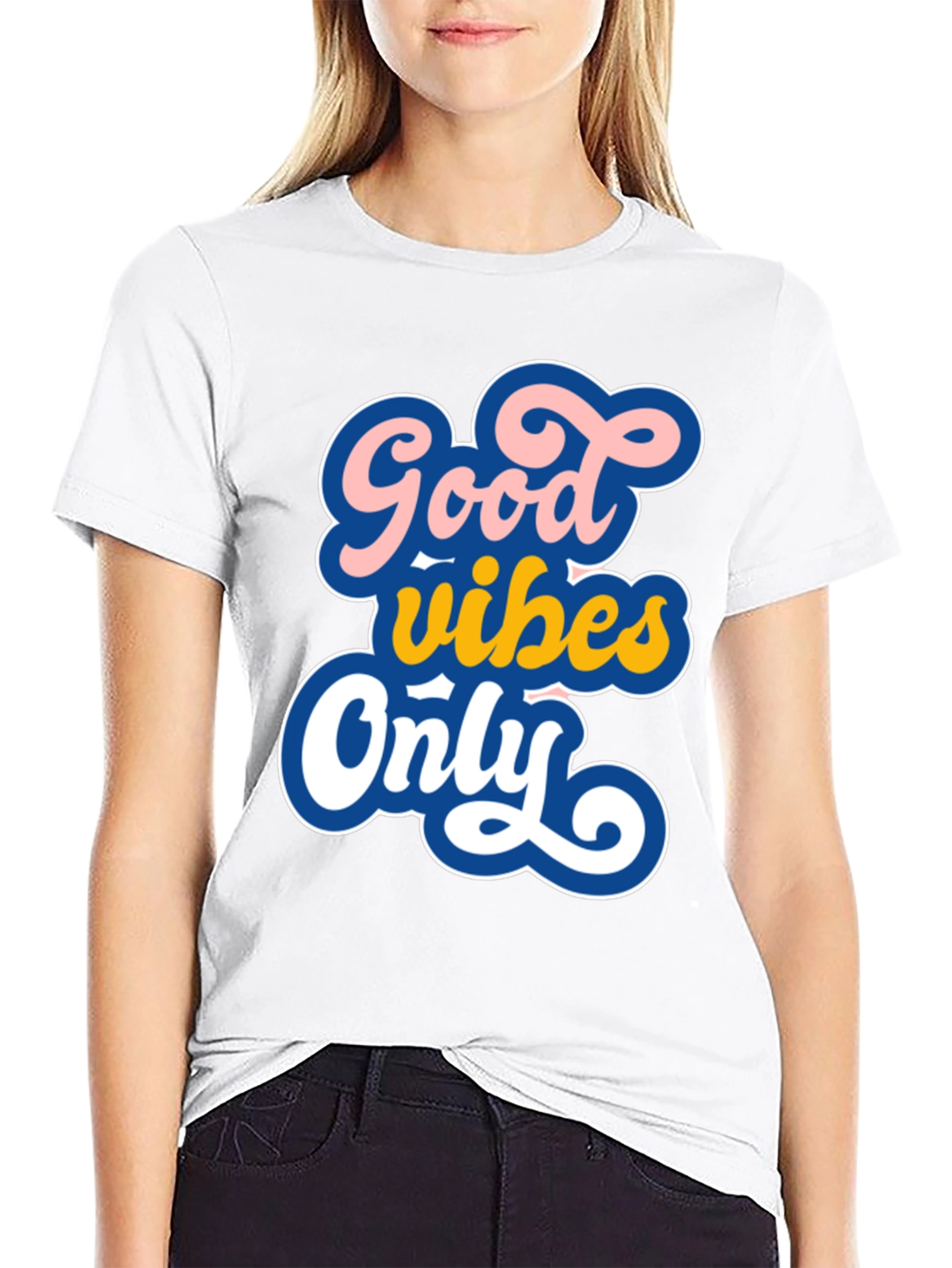 Good Vibes Only Graphic T-Shirt
