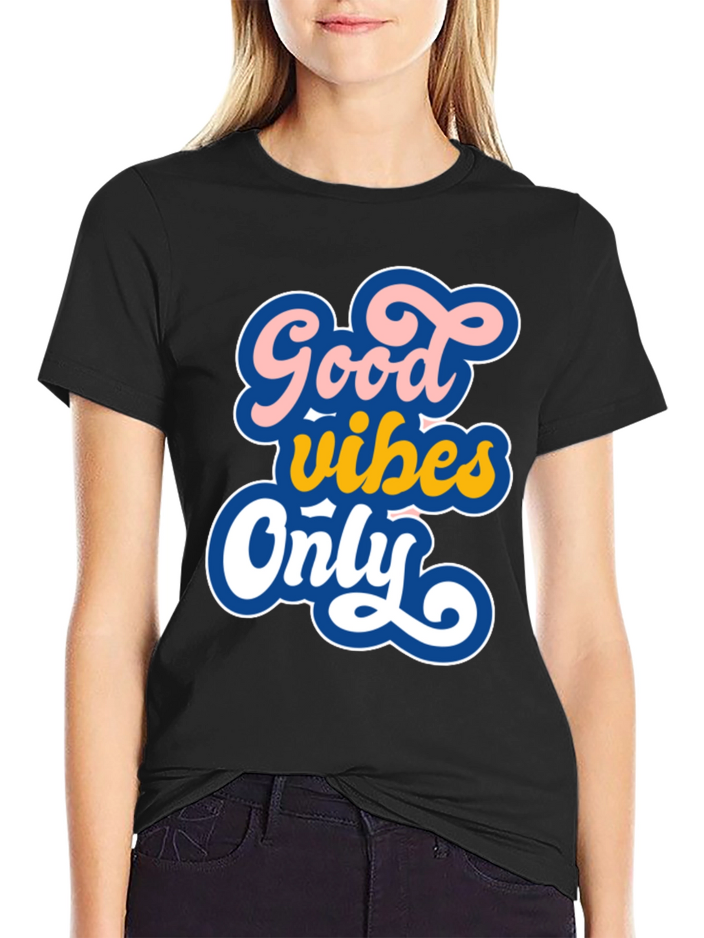 Good Vibes Only Graphic T-Shirt
