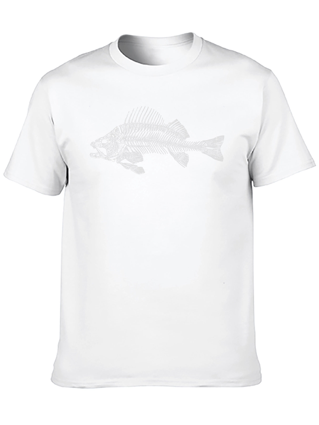 Fish Skeleton Graphic T-Shirt