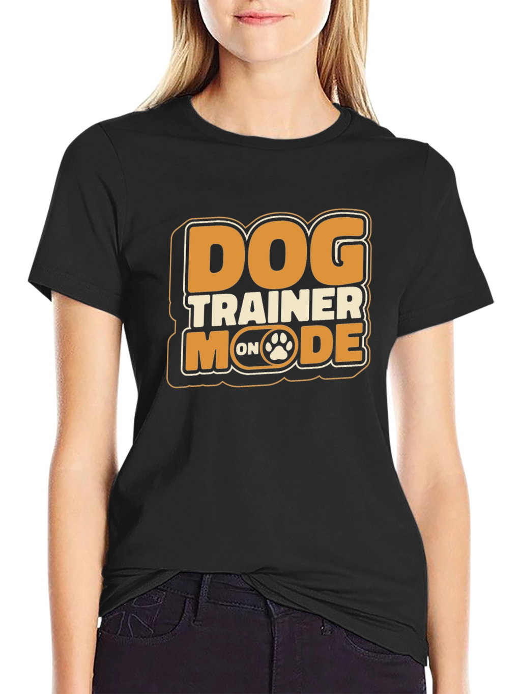 Dog Trainer Mode T-Shirt - Black