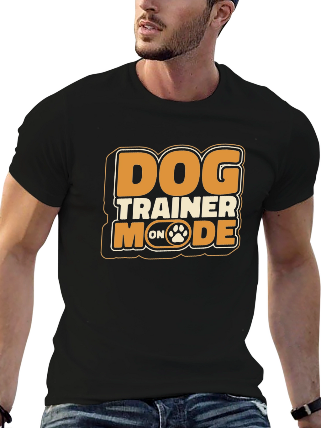 Dog Trainer Mode T-Shirt - Black
