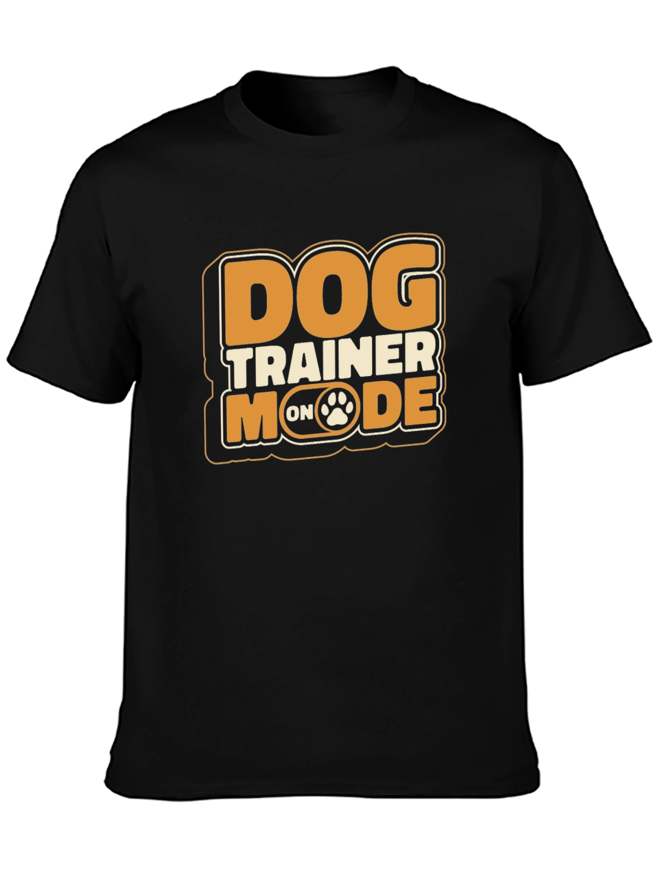 Dog Trainer Mode T-Shirt - Black