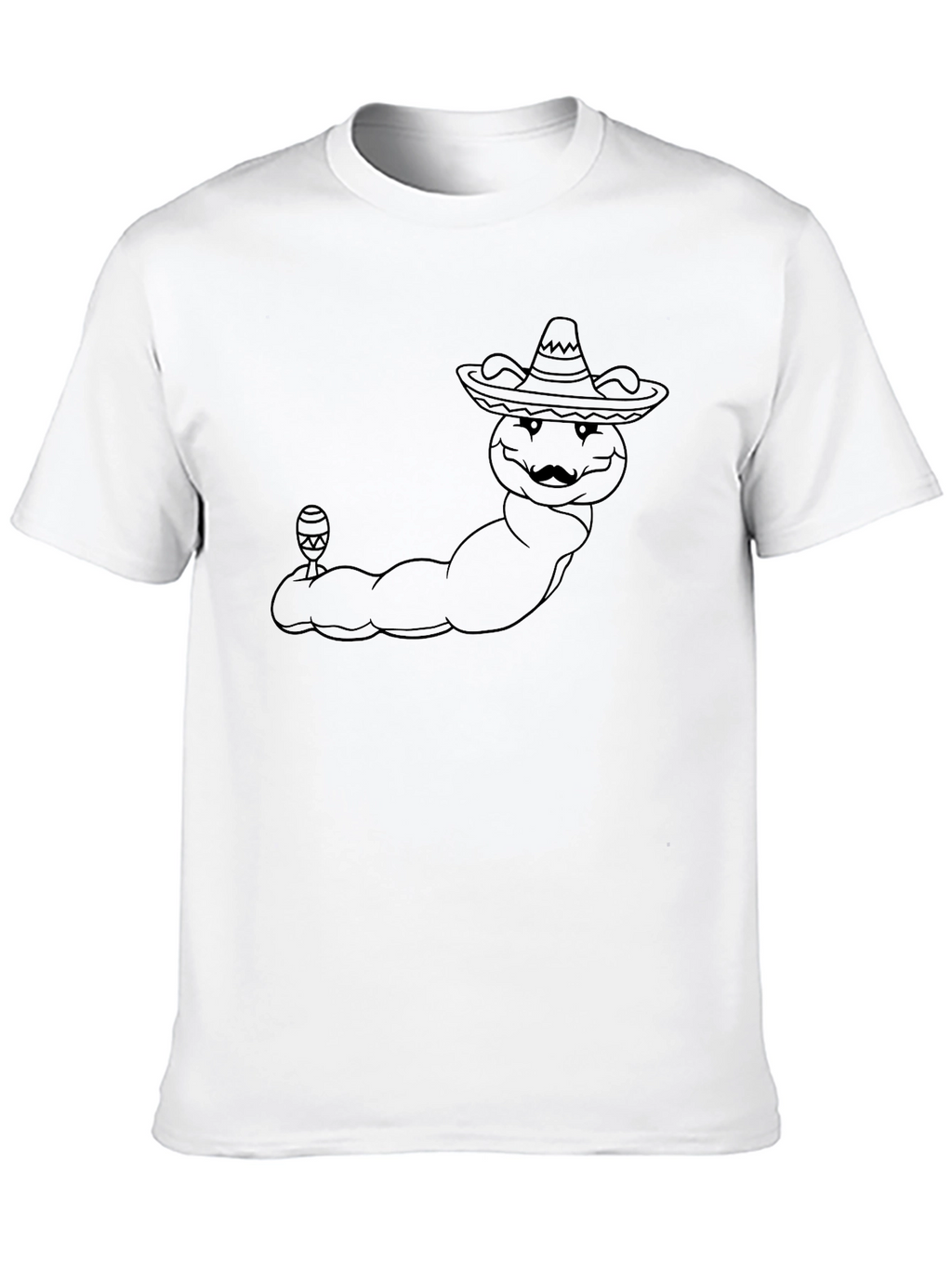 Mexican Fiesta Worm Graphic Tee