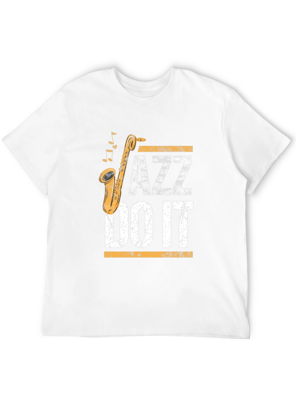 Jazz Do It Mens Black T-Shirt Saxophone Music Tee