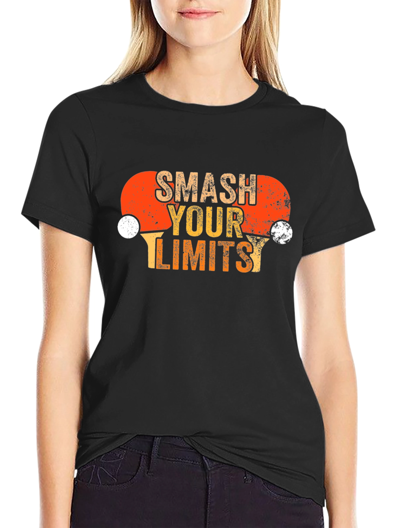 Smash Your Limits Table Tennis T-Shirt