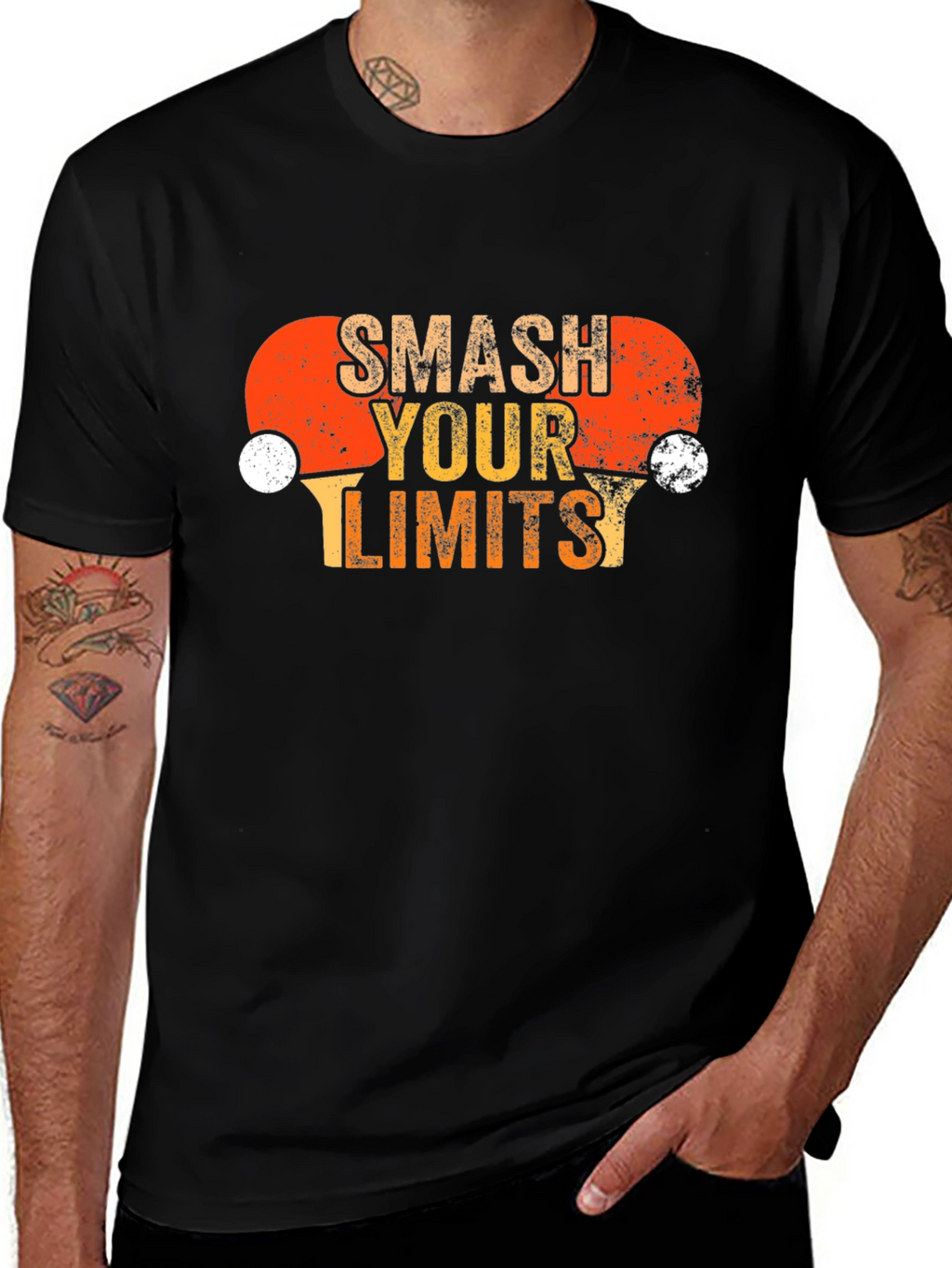 Smash Your Limits Table Tennis T-Shirt