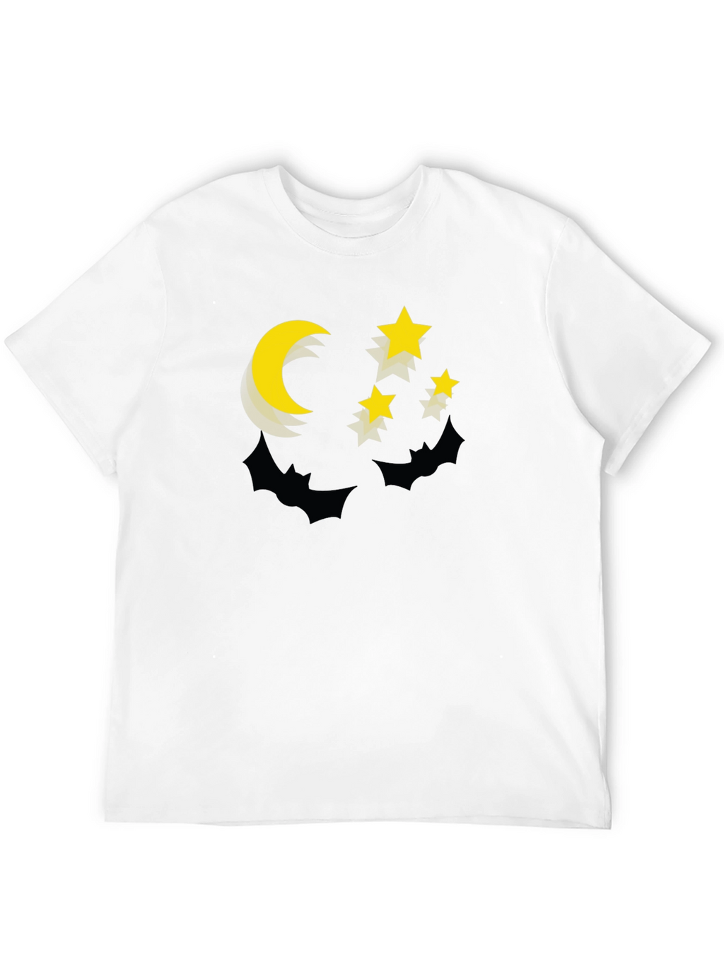 Moon and Stars Graphic Tee - Spooky Season