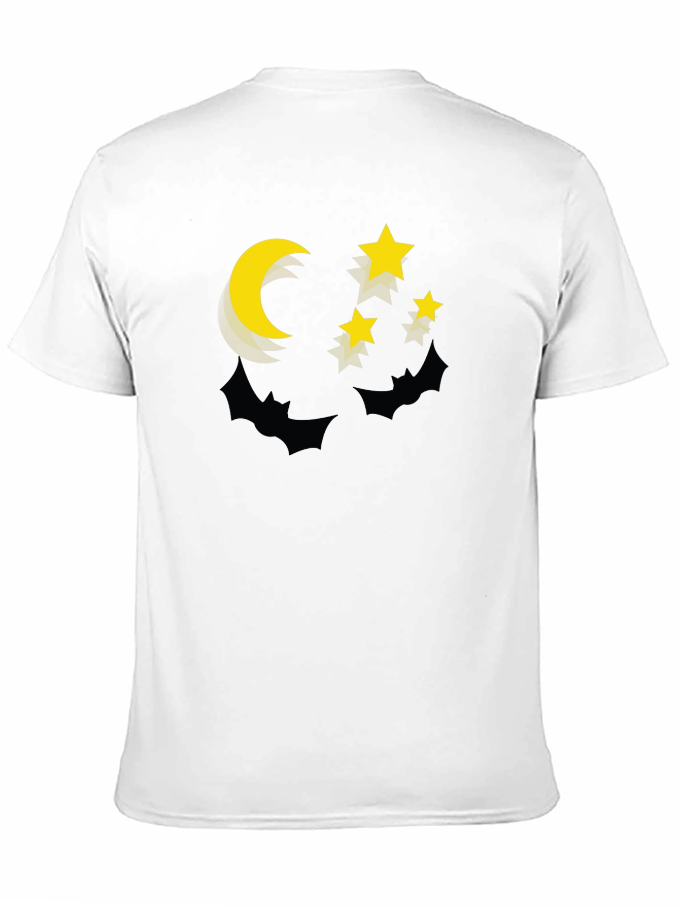 Moon and Stars Graphic Tee - Spooky Season