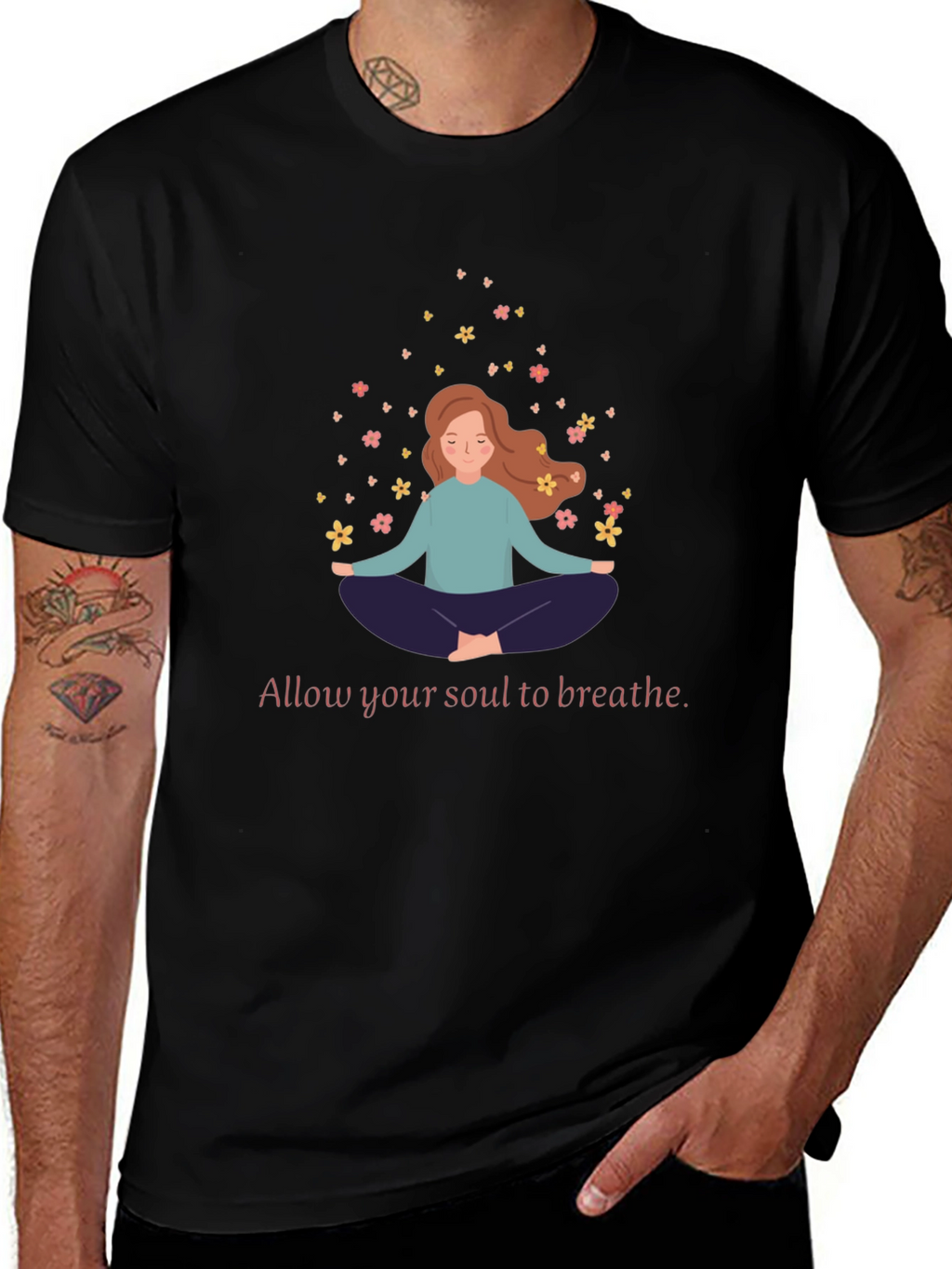 Breathe Soul Graphic Tee