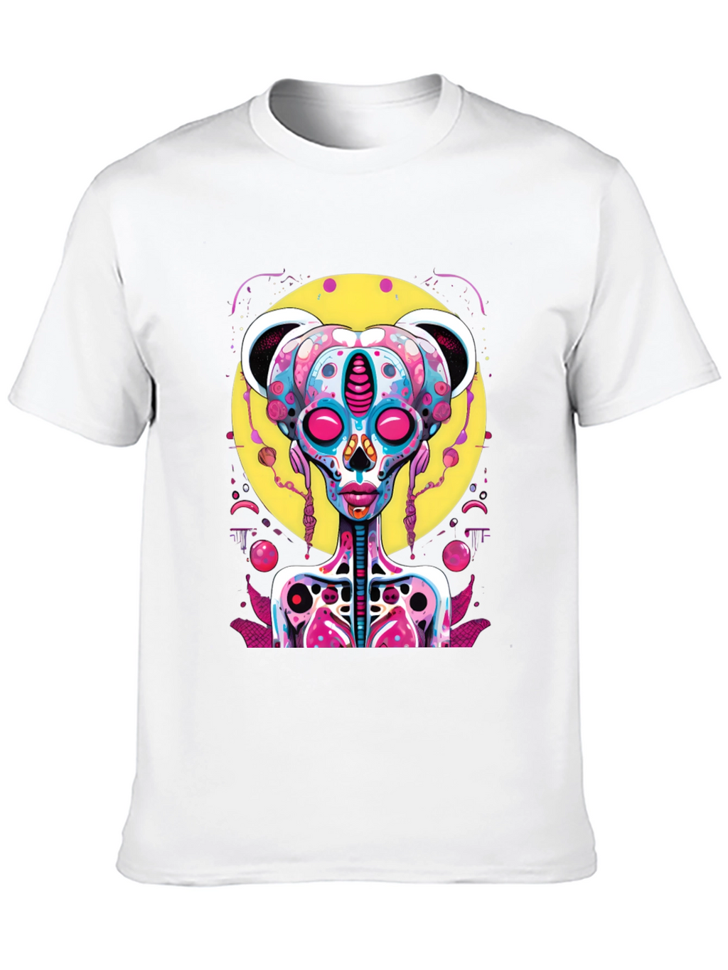 Psychedelic Alien Bear T-Shirt
