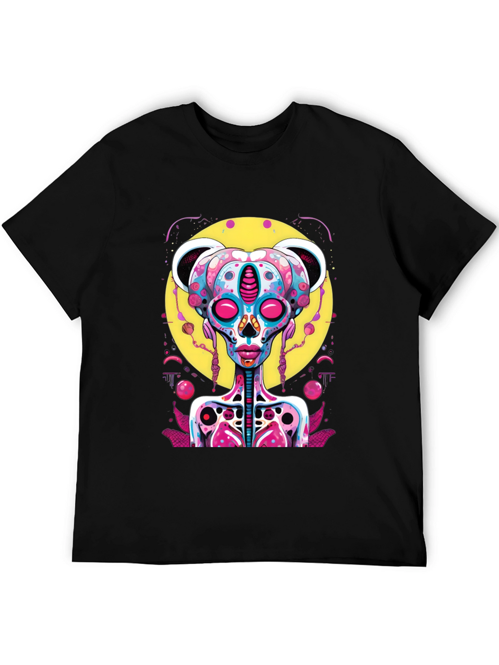 Psychedelic Alien Bear T-Shirt