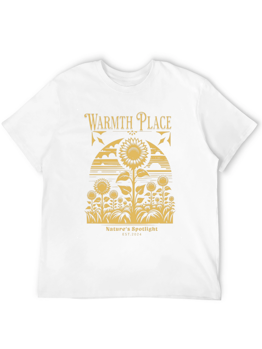 Warmth Place Sunflower Graphic T-Shirt