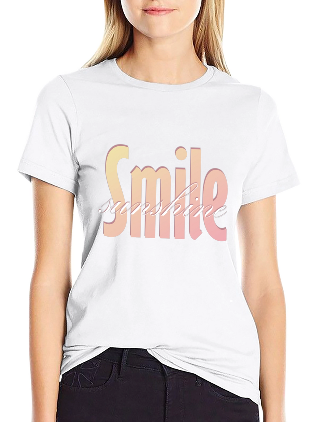 Smile Sunshine Graphic T-Shirt - Comfort Fit