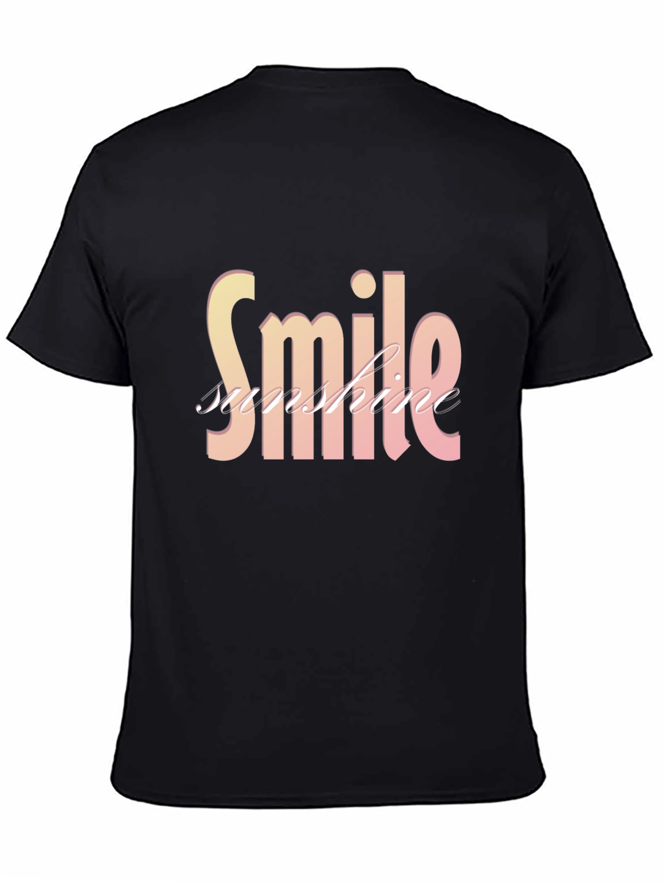 Smile Sunshine Graphic T-Shirt - Comfort Fit