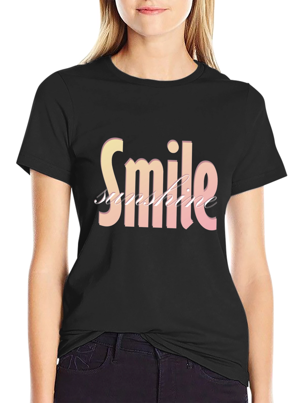 Smile Sunshine Graphic T-Shirt - Comfort Fit