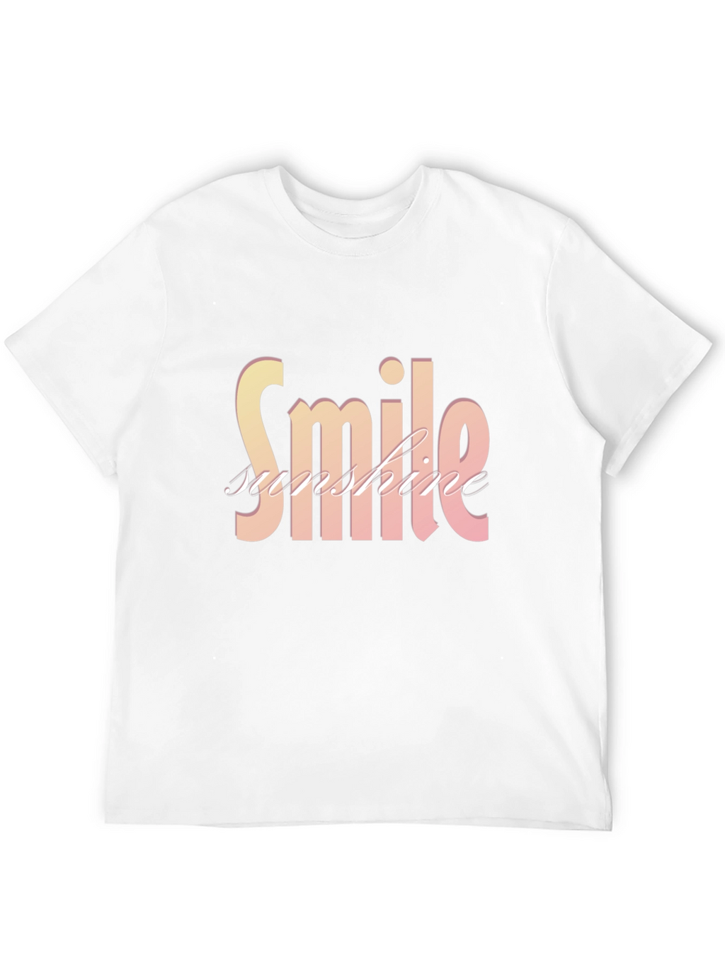 Smile Sunshine Graphic T-Shirt - Comfort Fit