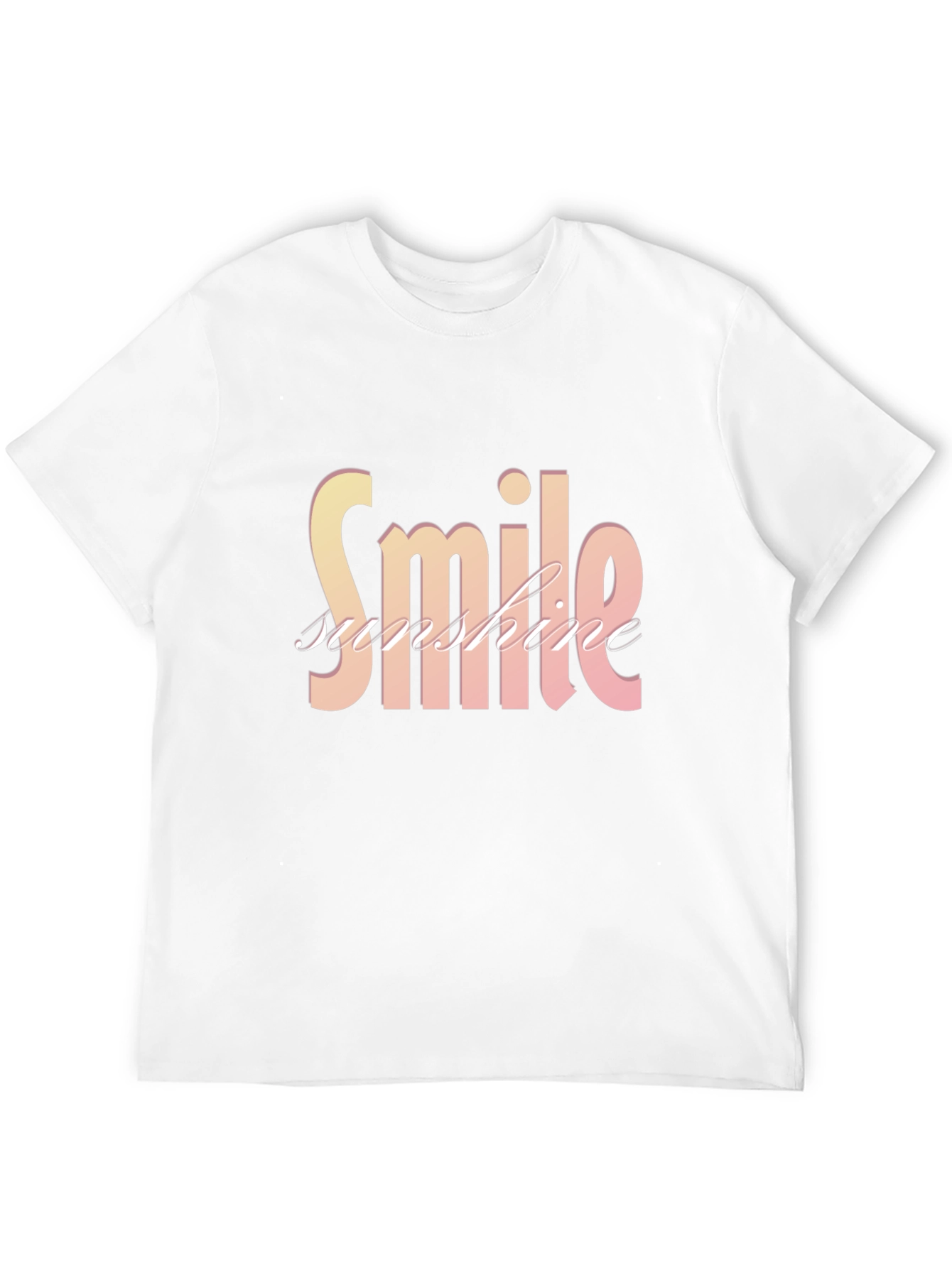 Smile Sunshine Graphic T-Shirt - Comfort Fit