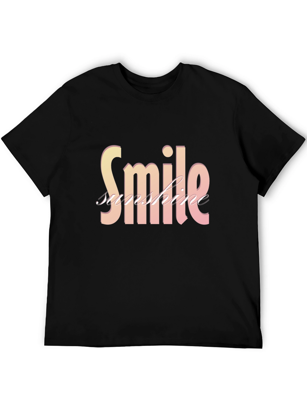 Smile Sunshine Graphic T-Shirt - Comfort Fit