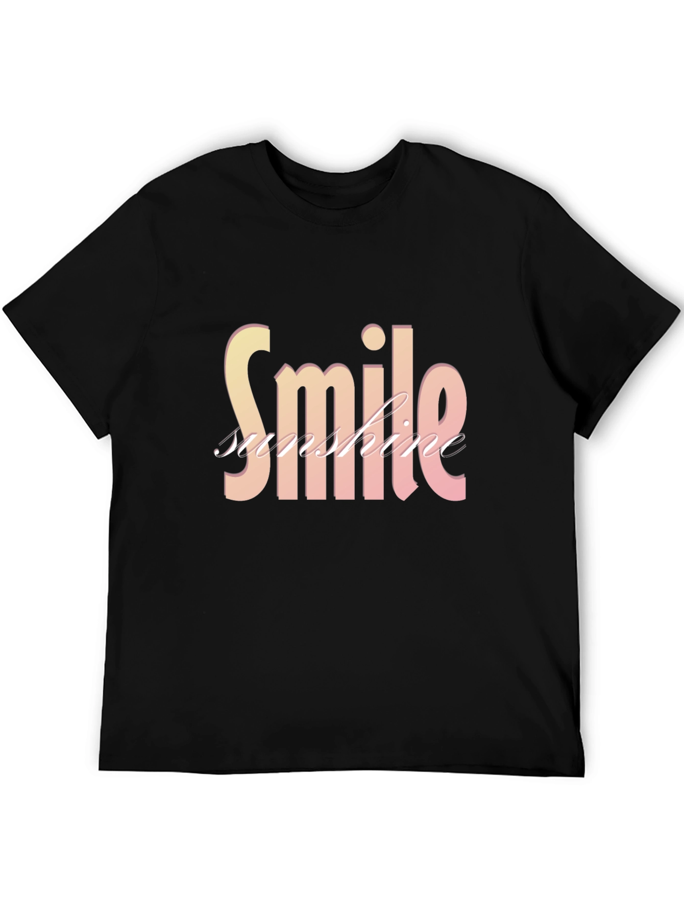Smile Sunshine Graphic T-Shirt - Comfort Fit