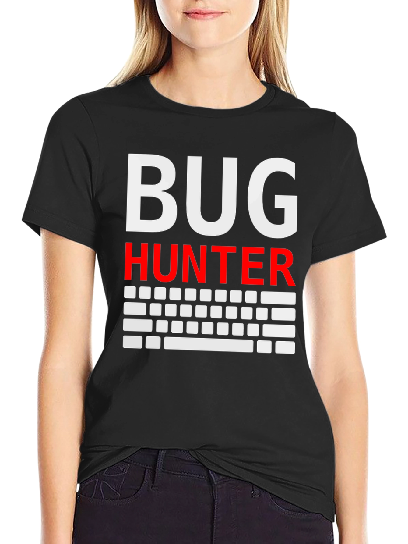 Bug Hunter Programmer T-Shirt - Novelty Gift
