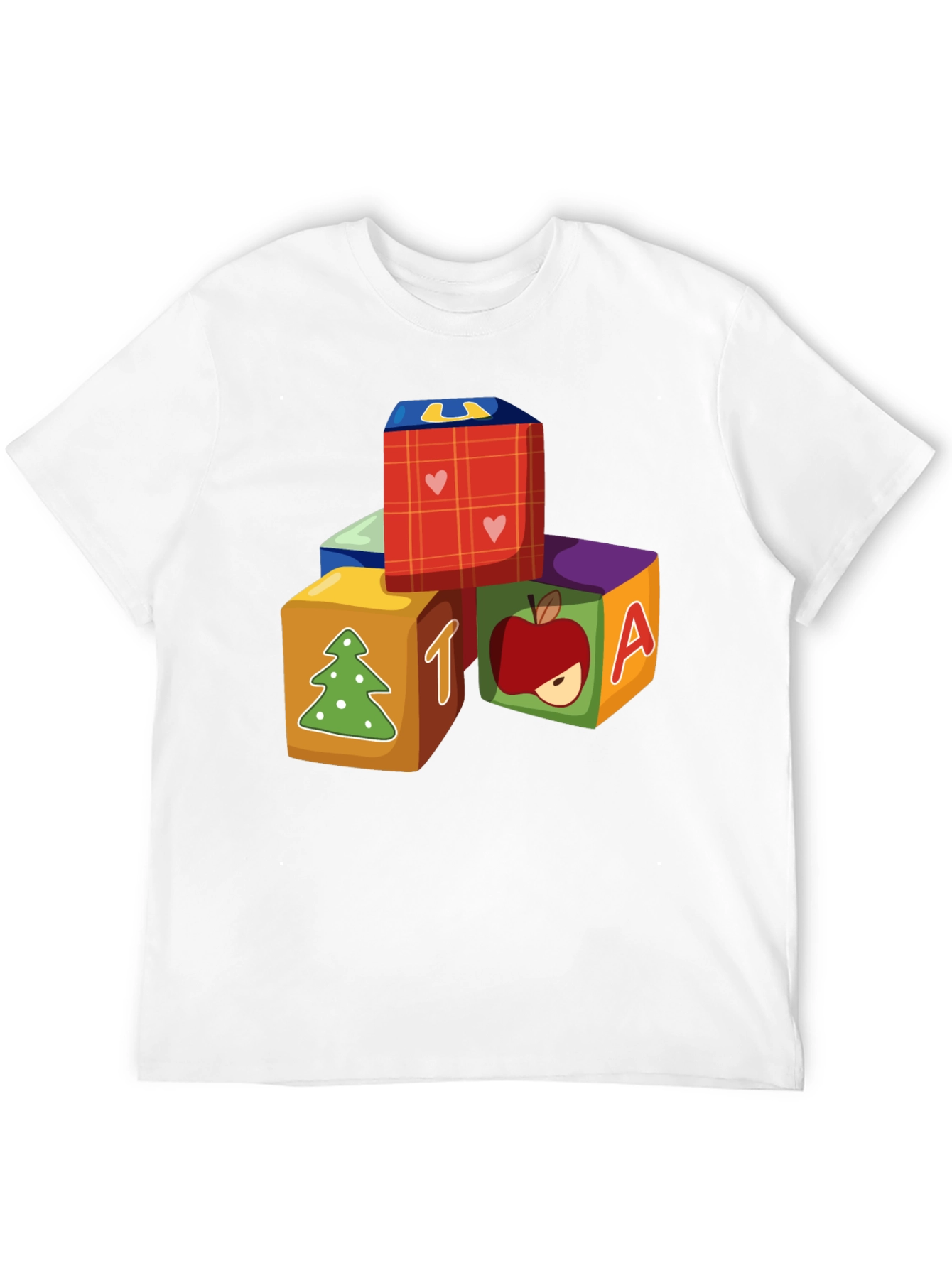 Alphabet Block Graphic T-Shirt